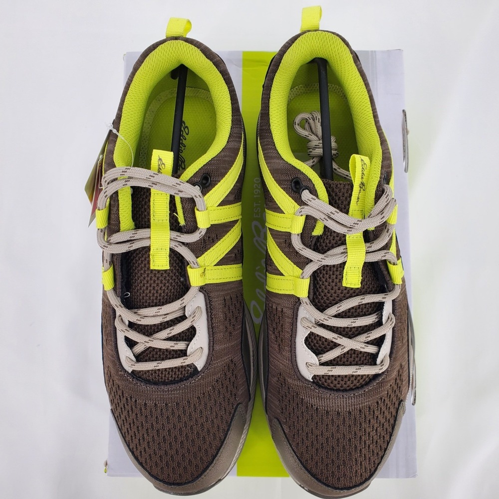 Eddie Bauer Thielsen Trail W Womens 10 Wide Olive Lime Punch Hiking Sneaker New - Picture 6 of 8